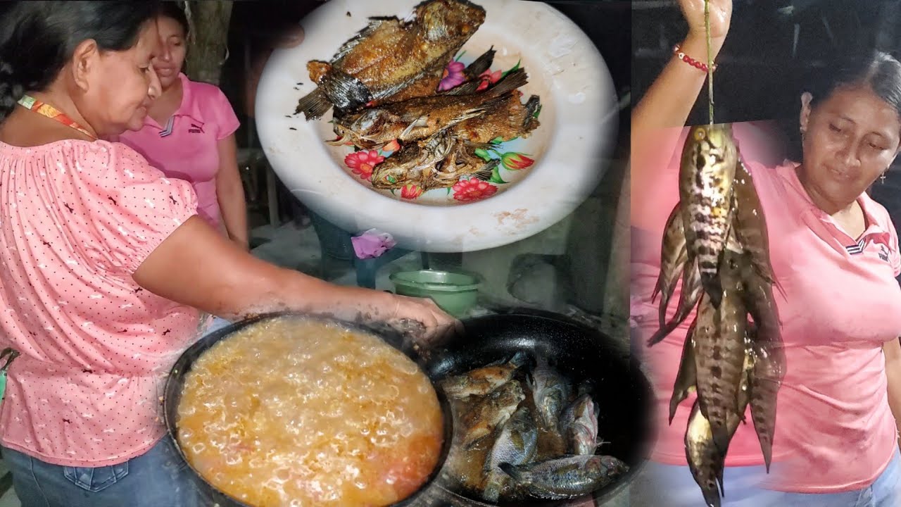 Esto senaremos pescadito fritos con frijoles esto no comera mi papa dijo Reveca ☹🤬