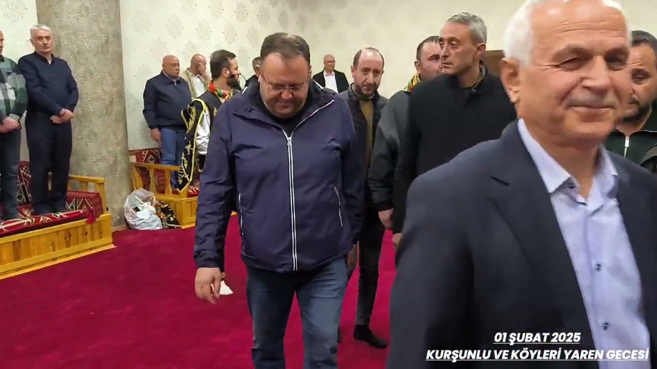 Misafir Ağalar Giriş ve Selamlama. | 01 Şubat 2025 Kurşunlu ve köyleri Yaren Gecesi