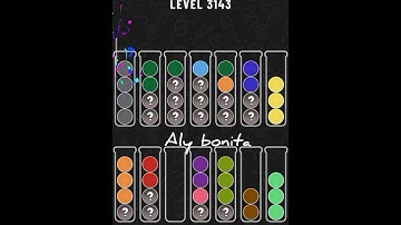 ball sort puzzle level 3143