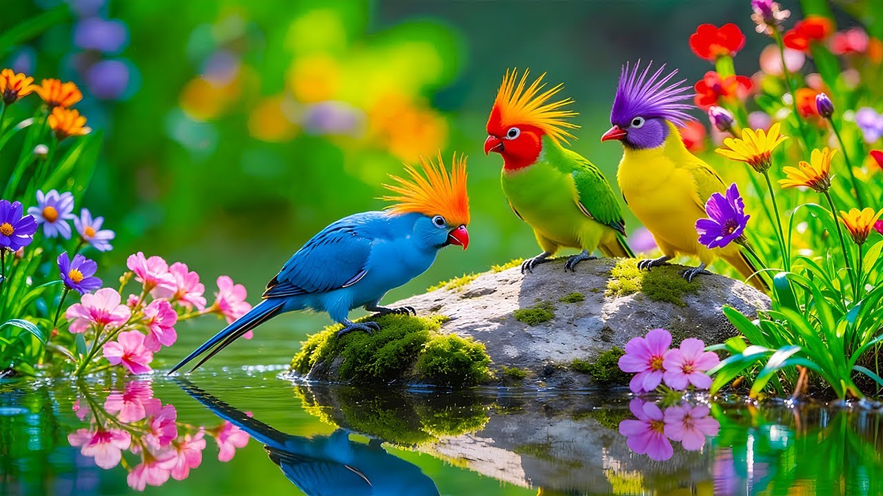 Wings of Wonder: The Most Colorful Birds in the World | Nature’s Healing Song