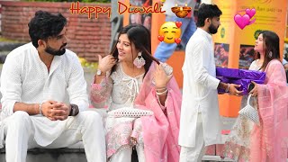Diwali Special 🪔❤️ Somesh दिवाली पर ghar नहीं जा रहा 🥰 surprise for Sana 😘| crazy Sana Khan |