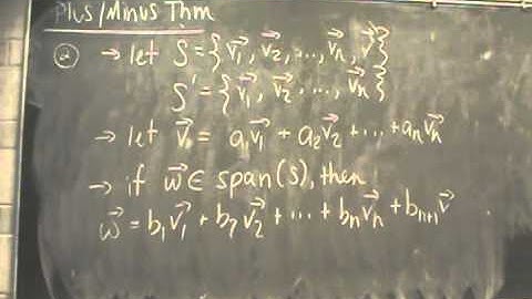 MATH 2203 - Basis and Dimension 2