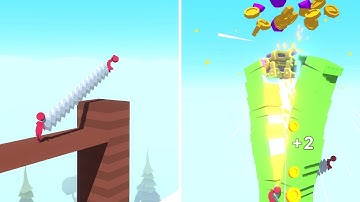 Slice Twins All Android IOS Levels walkthrough Gameplay lvl 2-4