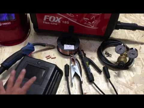 Saldatrice 3in1 Helvi fox 185  filo continuo elettrodo tig mig mma recensione review