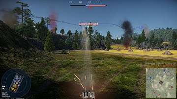 First kill in British Crusader AA Mk II | War Thunder