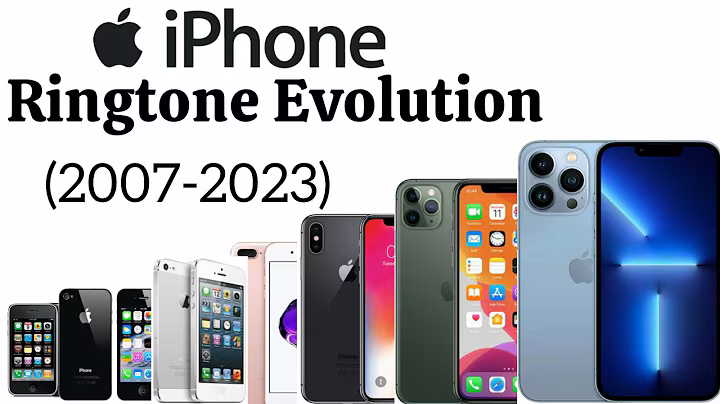 iPhone Ringtone Evolution (2007-2023)