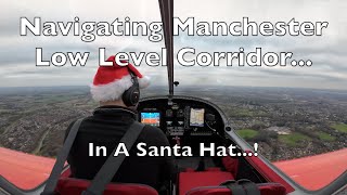 Returning From Blackpool In A Santa Hat In My Eurostar SL | Radio Issues & Traffic | Let's Go Flying