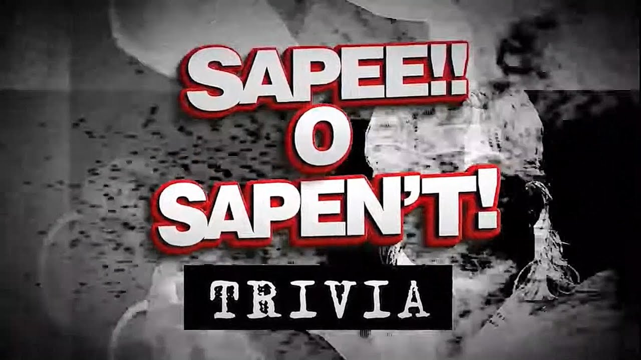 SAPE O SAPENT TRIVIA ¿CUANTO SABE DE CULTURA EL BANANERO? 🤣