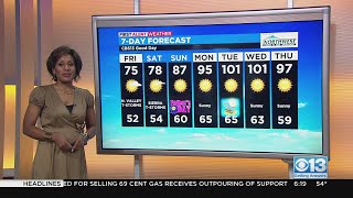 Friday Weather Forecast - June 17, 2022