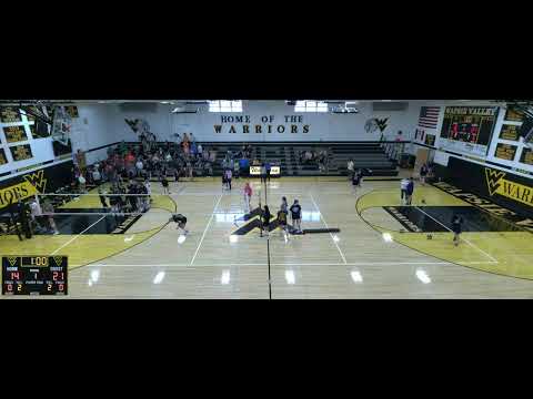 Wapsie Valley High School vs Sumner-Fredericksburg Junior High Girls Volleyball