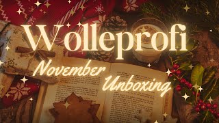 Wolleprofi November unboxing! Neue Wintergarne!