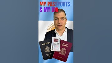 Argentina’s🇦🇷DNI, having a passport from USA & Spain. Explained by an Argentine Attorney #Spain