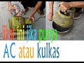 Apa??.Ganti refrigerant dengan LPG ?.pas di Uji Belah kedua tabung. Banyak yang salah kaprah.