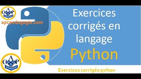 Calcul du PGCD avec Python