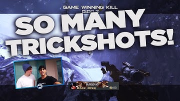 WE HIT SO MANY INSANE TRICKSHOTS! (MW3 OUT OF MAP TRICKSHOTTING) @Dare_Req