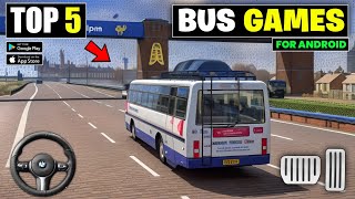 Top 5 New Bus Simulator Games For Android | Best bus simulator games for android 2024 screenshot 2