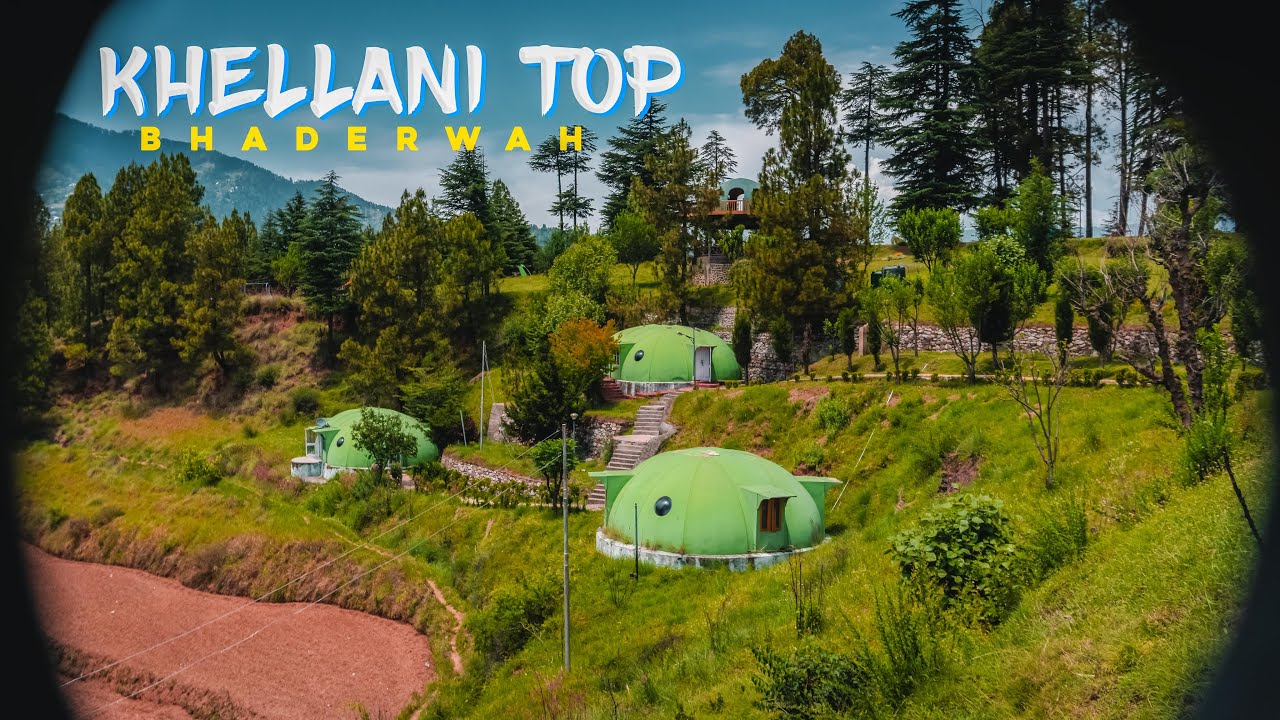 Aerial view OF Khellani Top - Bhaderwah || #Jammu​ & #Kashmir​