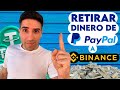 Como retirar dinero de PayPal para invertirlo en Binace con "El Dorado"