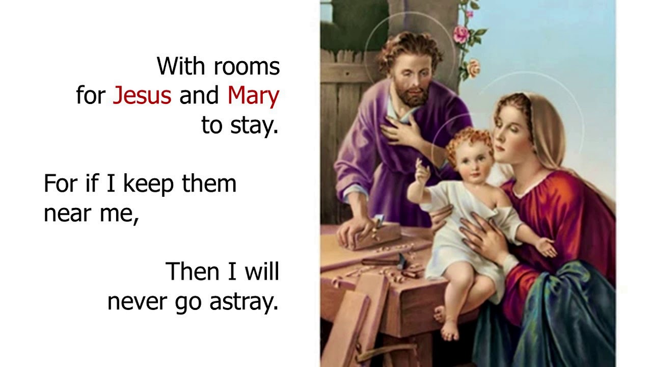 Dear St. Joseph, Build Me A Home. (A Consecration Song for St. Joseph)