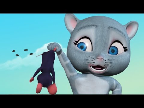 Billi Mausi Billi Mausi Kaho Kahan Se Aayi Ho   New Video  Hindi Rhymes for Children  Infobells