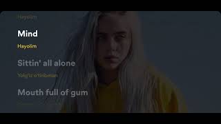 Billie Wilish Bellyache Tarjima O’zbek Tilida Resimi