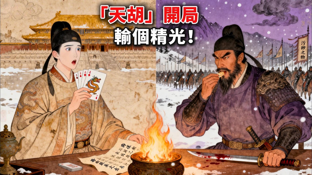 建文帝削藩之謎：一把好牌打得稀爛，他是被親叔叔朱棣嚇死還是蠢死的？| 睡前歷史故事