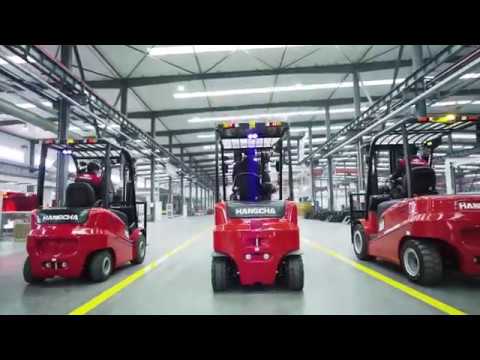 A Series Electric Forklift Truck 1 0 5 0t Youtube