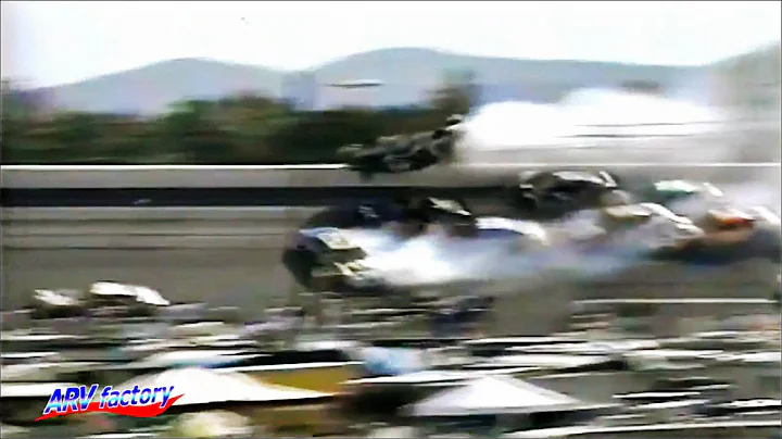 Rick Craven's Big Crash at Talladega - 1996 NASCAR