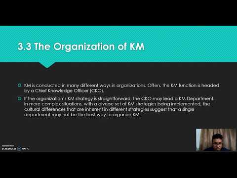 Knowledge Management And Organization Learning