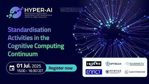 Standardisation Activities in the Cognitive Computing Continuum Webinar