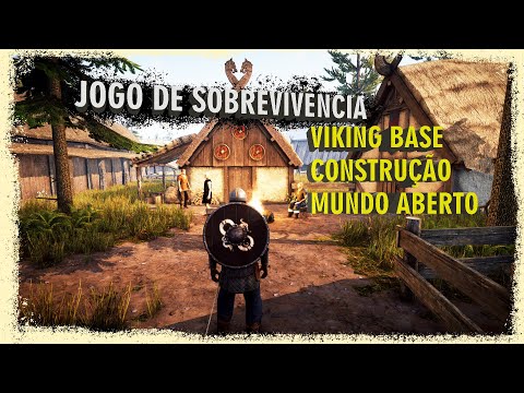 JOGO VIKING DE SOBREVIVÊNCIA MUNDO ABERTO BASE COSNTRUÇÃO 