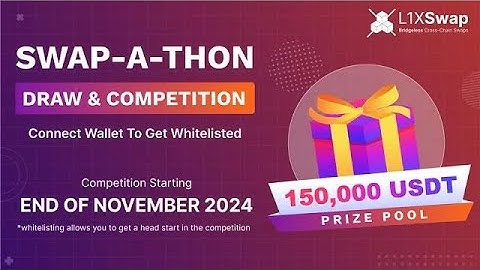 L1X-Swap Swap-A-Thon Draw & Competition!