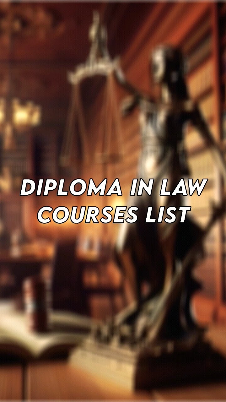 Diploma In Law After 12th Courses List YouTube Diploma In Law After 12th Courses List YouTube