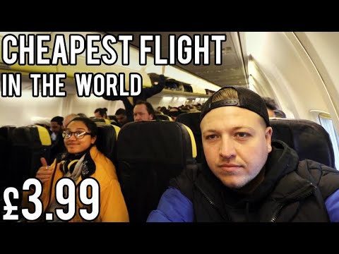 The CHEAPEST FLIGHT In THE WORLD! £3.99 Ft. ClickForTaz