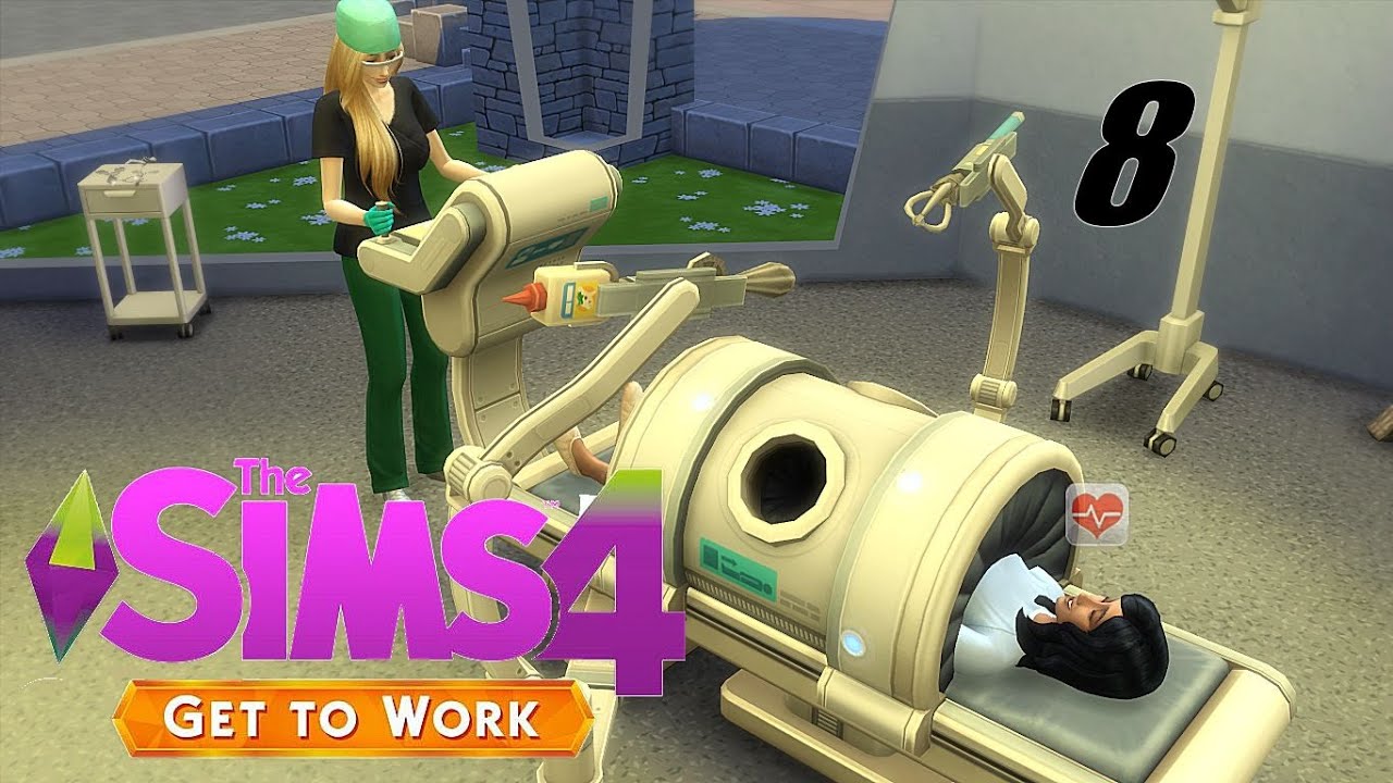 the sims 4 get to work doctor