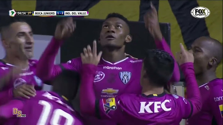 Gols - Boca Juniors 2 x 3 Independiente Del Valle - Libertadores 2016