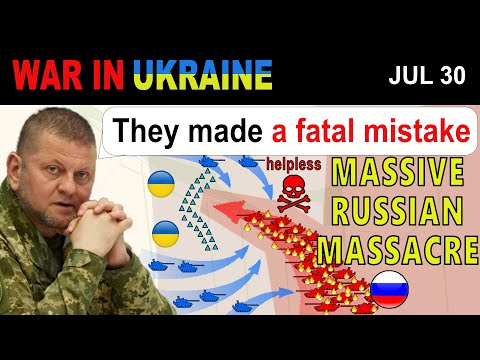 30 Jul: INSANE ATTACK. Russians Lose 70 TANKS & BMPS IN 20 MINUTES | War in Ukraine Explained