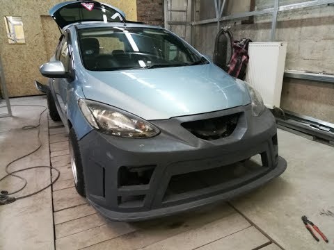 ОБВЕС Mazda Demio (часть 1) подготовка...
