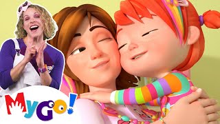 Mom and Daughter Song + MORE! | CoComelon Nursery Rhymes \& Kids Songs | MyGo! Sign Language For Kids