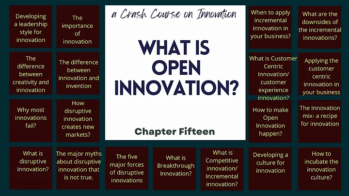 What is Open Innovation? | Crash course on innovation part 15