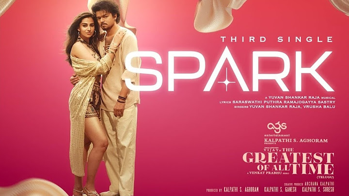 Spark (Lyrical Video) Tamil |The GOAT| Thalapathy Vijay | Venkat Prabhu |Newer Version| FANMADE