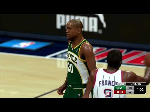 NBA 2k26 My eras mode Rockets vs sonics