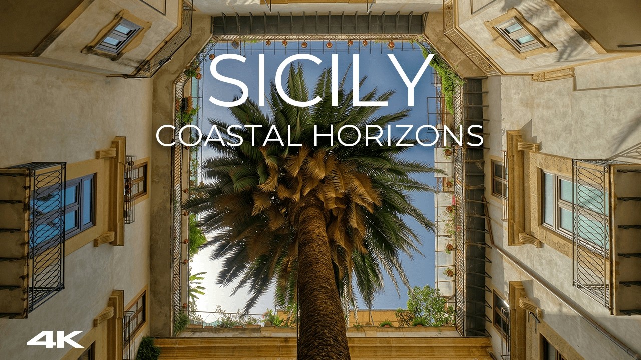 🇮🇹 Sicily in 4K 🌅 | Stunning Drone Views 🚁 | Coastal Horizons 🌊