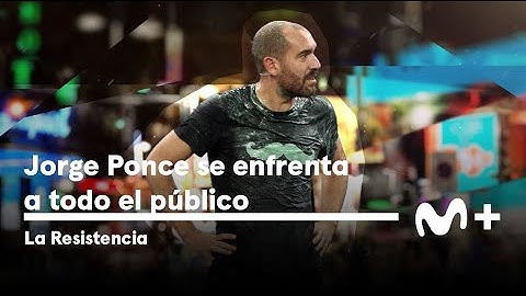 LA RESISTENCIA - Jorge Ponce se enfrenta a todo el público | #LaResistencia 08.09.2023