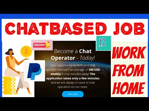 WORK FROM HOME: CHATBASED JOB| WEEKLY PAY-OUT | EARN $50-$300 #workfromhomejobs