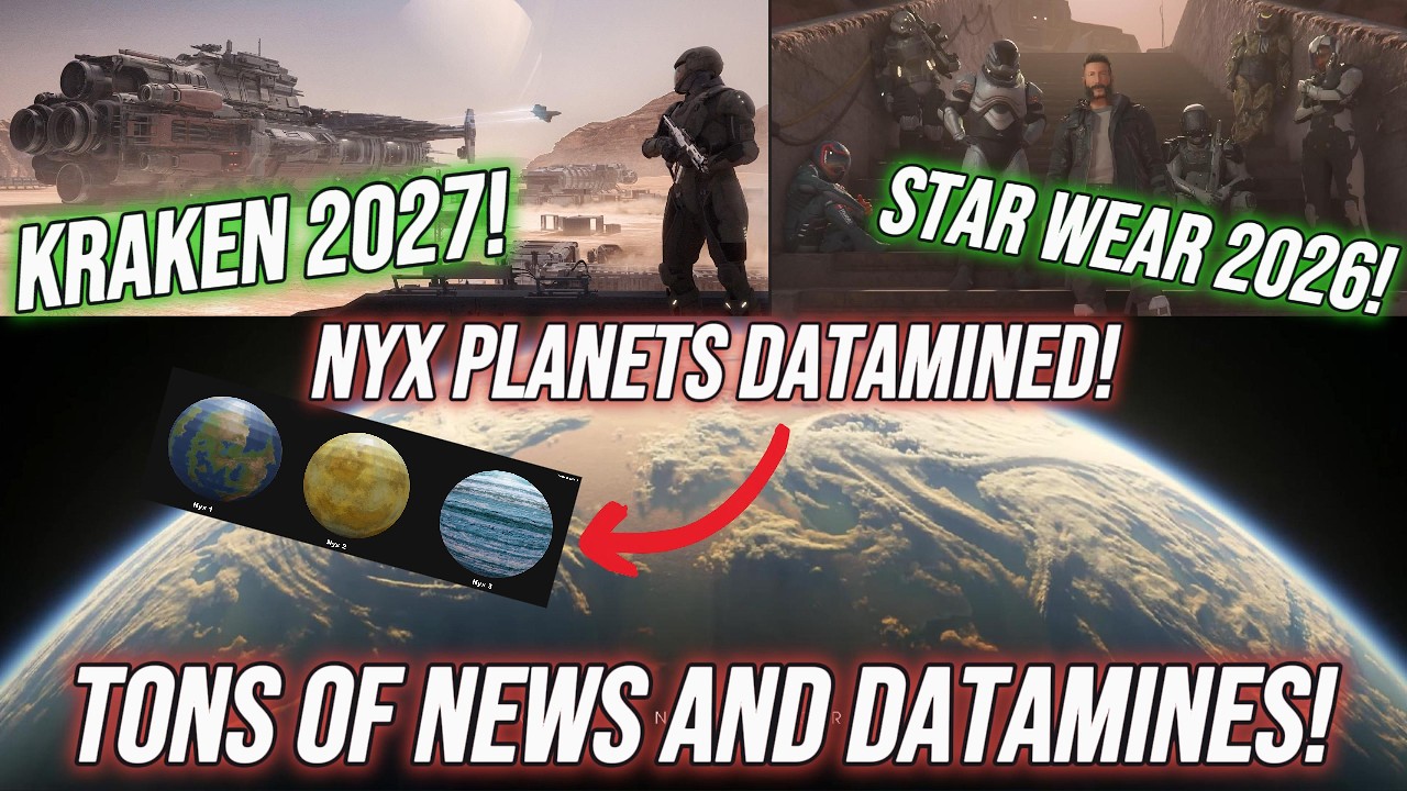 Star Citizen | TONS Of News! Star Wear 2026! Nyx Planets Datamine! + MORE!