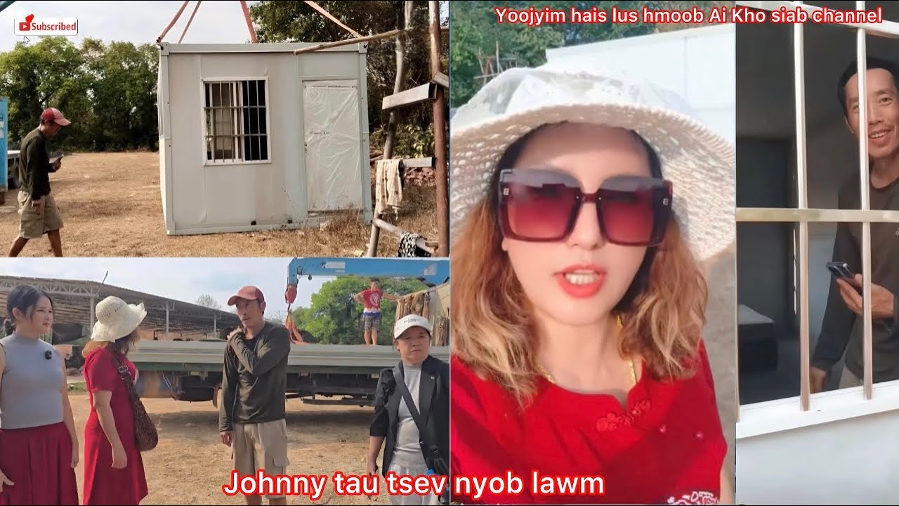 Johnny Her tau tsev nyob lawm ua tsaug ntau2 rau cov neeg siab zoo tau pab txhuas yam