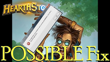 Hearthstone Crash: Application Unable to Start Correctly (0xc0000005) – POSSIBLE Fix