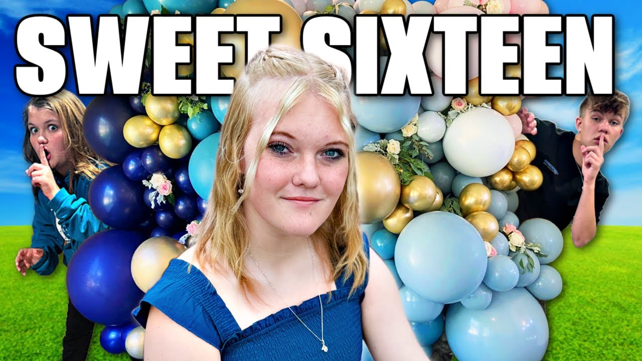 Our Daughter's SWEET 16 SURPRiSE PARTY! - YouTube