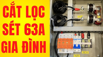 Tủ cắt lọc sét cho gia đình 1pha 63A | Tu Dien DITICO
